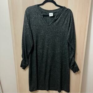 Cabi Long Sleeve Knit Dress M